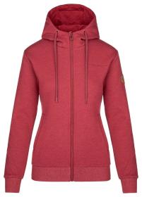 KILPI LEINES-W Tmavě červená dámská mikina KILPI LEINES-W Tmavě červená dámská mikina