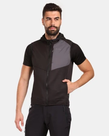 KILPI LENIA-M Černá pánská sportovní vesta