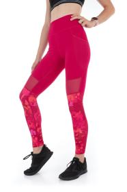 Kilpi LIGANO-W ružové dámske legíny