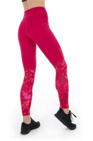 Kilpi LIGANO-W ružové dámske legíny