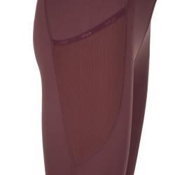 Kilpi LIGANO-W tmavě červené dámské legíny