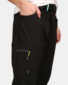 KILPI LIGNE-M Černé pánské outdoorové kalhoty POUZE L (VÝPRODEJ)