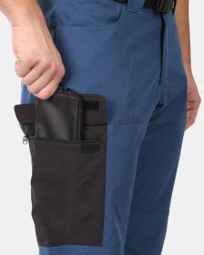 Kilpi LIGNE-M Tmavomodré pánske outdoorové nohavice