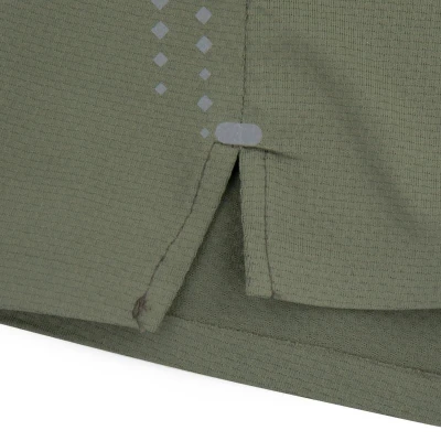 Kilpi LIMED-W khaki dámské funkční tričko