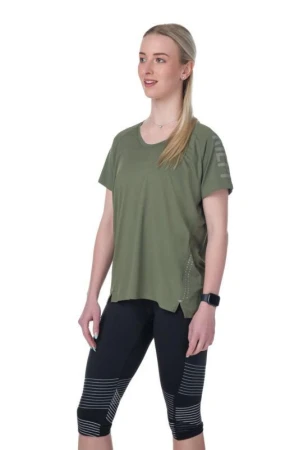 Kilpi LIMED-W khaki dámské funkční tričko POUZE 38 (VÝPRODEJ)