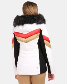 KILPI LIN-W Bílá dámská lyžařská bunda