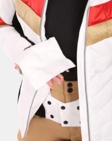 KILPI LIN-W Bílá dámská lyžařská bunda