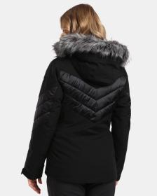 KILPI LIN-W Čierna dámska lyžiarska bunda