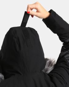 KILPI LIN-W Čierna dámska lyžiarska bunda
