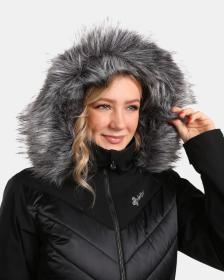 KILPI LIN-W Čierna dámska lyžiarska bunda