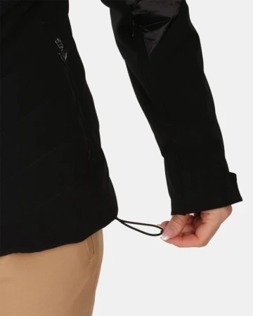 KILPI LIN-W Černá dámská lyžařská bunda
