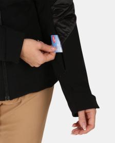 KILPI LIN-W Čierna dámska lyžiarska bunda IBA 44 (VÝPREDAJ)