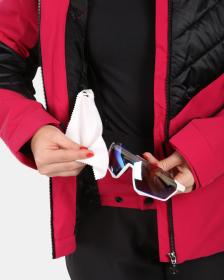 KILPI LIN-W Růžová dámská lyžařská bunda