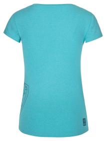 Kilpi LISMAIN-W tyrkysové dámské tričko