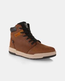 KILPI LOMAR HIGH WP-M Hnědá pánská volnočasová sportovní obuv