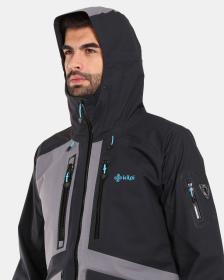 KILPI TD ARCHER-M Čierna pánska hardshellová bunda