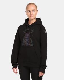 KILPI LTD BELLATRIX-W Černá dámská mikina KILPI LTD BELLATRIX-W Černá dámská mikina