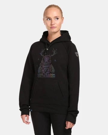 KILPI LTD BELLATRIX-W Černá dámská mikina KILPI LTD BELLATRIX-W Černá dámská mikina