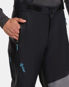 KILPI TD COSMO-M Čierne pánske hardshellové nohavice