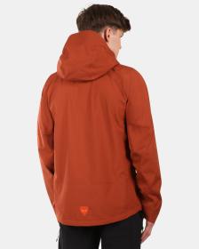 KILPI MAMBA-M Hnědá pánská hardshellová nepromokavá bunda