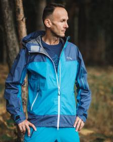 KILPI MAMBA-M Modrá pánská outdoorová bunda