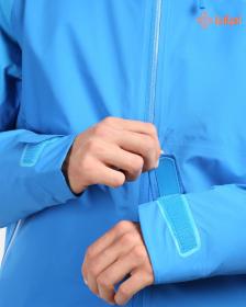 KILPI MAMBA-M Modrá pánska hardshellová nepremokavá bunda