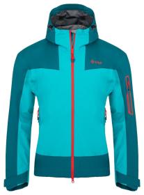 Kilpi MAMBA-M tyrkysová pánska outdoorová bunda