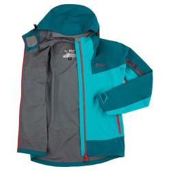 Kilpi MAMBA-M tyrkysová pánská outdoorová bunda