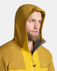 KILPI MAMBA-M Zlatá pánská outdoorová bunda