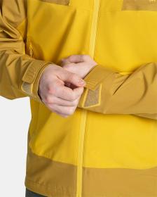 KILPI MAMBA-M Zlatá pánská outdoorová bunda