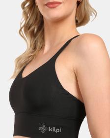 KILPI MARI-W Černá dámská sportovní podprsenka