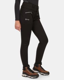 KILPI MAURA-W Černé dámské lyžařské softshellové kalhoty