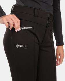 KILPI MAURA-W Černé dámské lyžařské softshellové kalhoty
