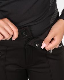 KILPI MAURA-W Černé dámské lyžařské softshellové kalhoty