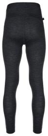 KILPI MAVORA BOTTOM-M Černé pánské termo spodky