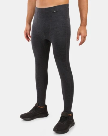 KILPI MAVORA BOTTOM-M Černé pánské termo kalhoty