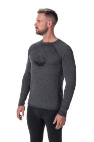 KILPI MAVORA TOP-M Tmavě šedé pánské termoprádlo