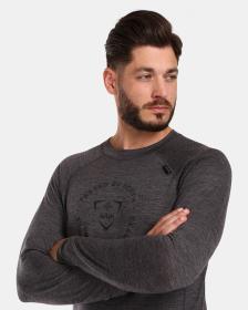 KILPI MAVORA TOP-M Tmavě šedé pánské funkční triko