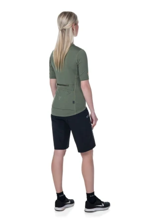 Kilpi MEARIL-W khaki dámský cyklistický dres