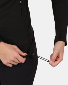 KILPI MEMPHIS-W Černá dámská mikina