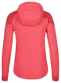 KILPI MEMPHIS-W Růžová dámská funkční mikina