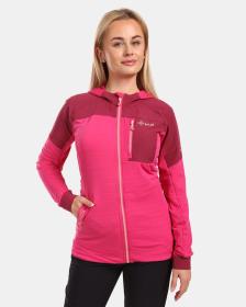 KILPI MEMPHIS-W Růžová dámská strečová mikina KILPI MEMPHIS-W Růžová dámská strečová mikina