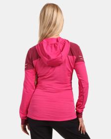 KILPI MEMPHIS-W Růžová dámská strečová mikina