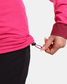 KILPI MEMPHIS-W Růžová dámská strečová mikina