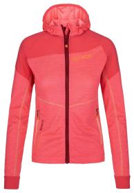 KILPI MEMPHIS-W Růžová dámská funkční mikina