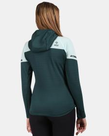 KILPI MEMPHIS-W Tmavě zelená dámská funkční mikina