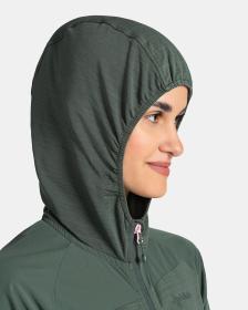 KILPI MEMPHIS-W Tmavě zelená dámská mikina