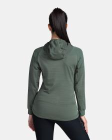 KILPI MEMPHIS-W Tmavě zelená dámská mikina