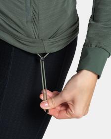 KILPI MEMPHIS-W Tmavě zelená dámská mikina