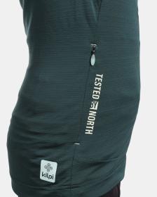 KILPI MEMPHIS-W Tmavě zelená dámská strečová mikina